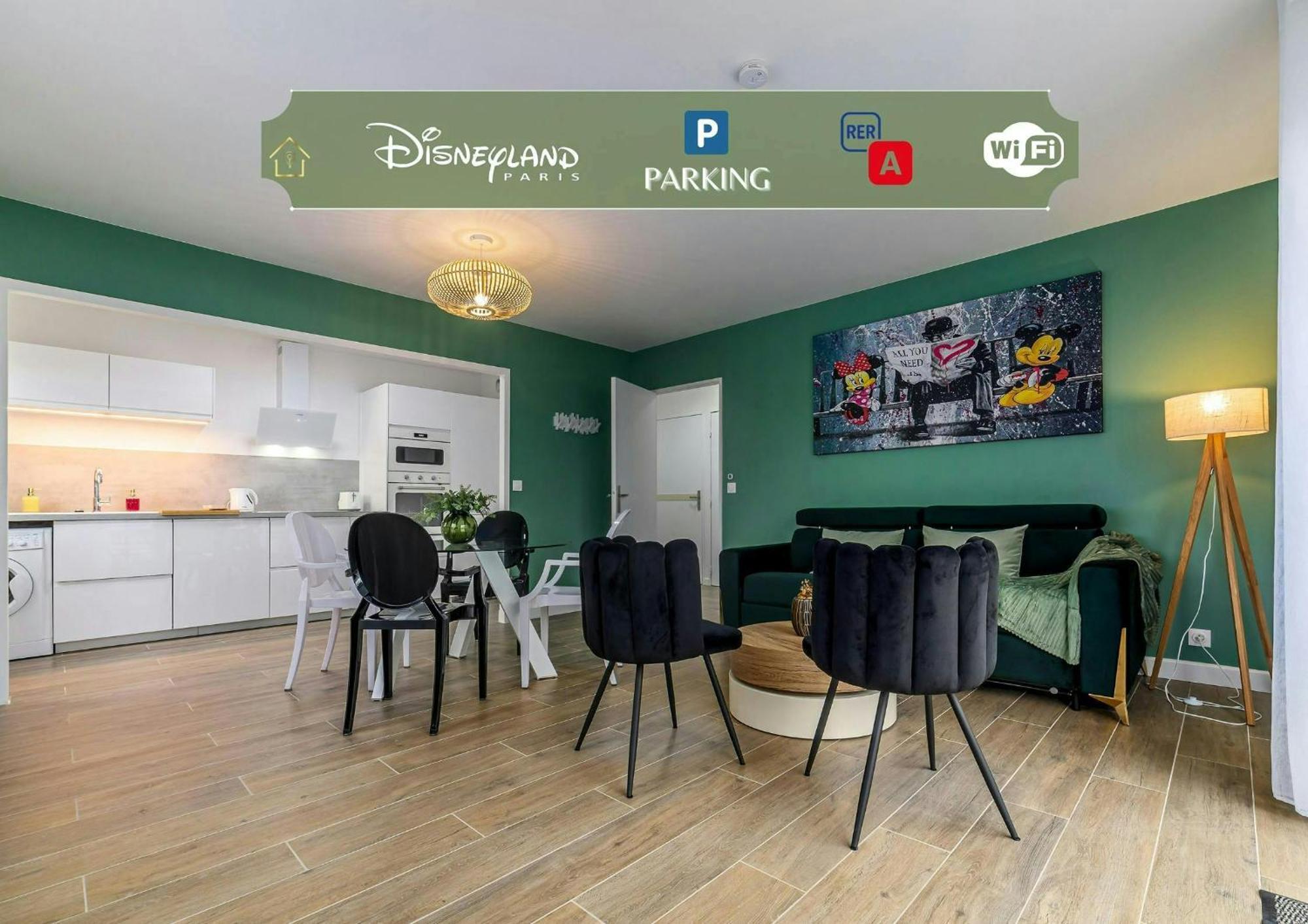 몽테브랭 L'Emeraude Magic Dreams Near Disneyland 빌라 외부 사진